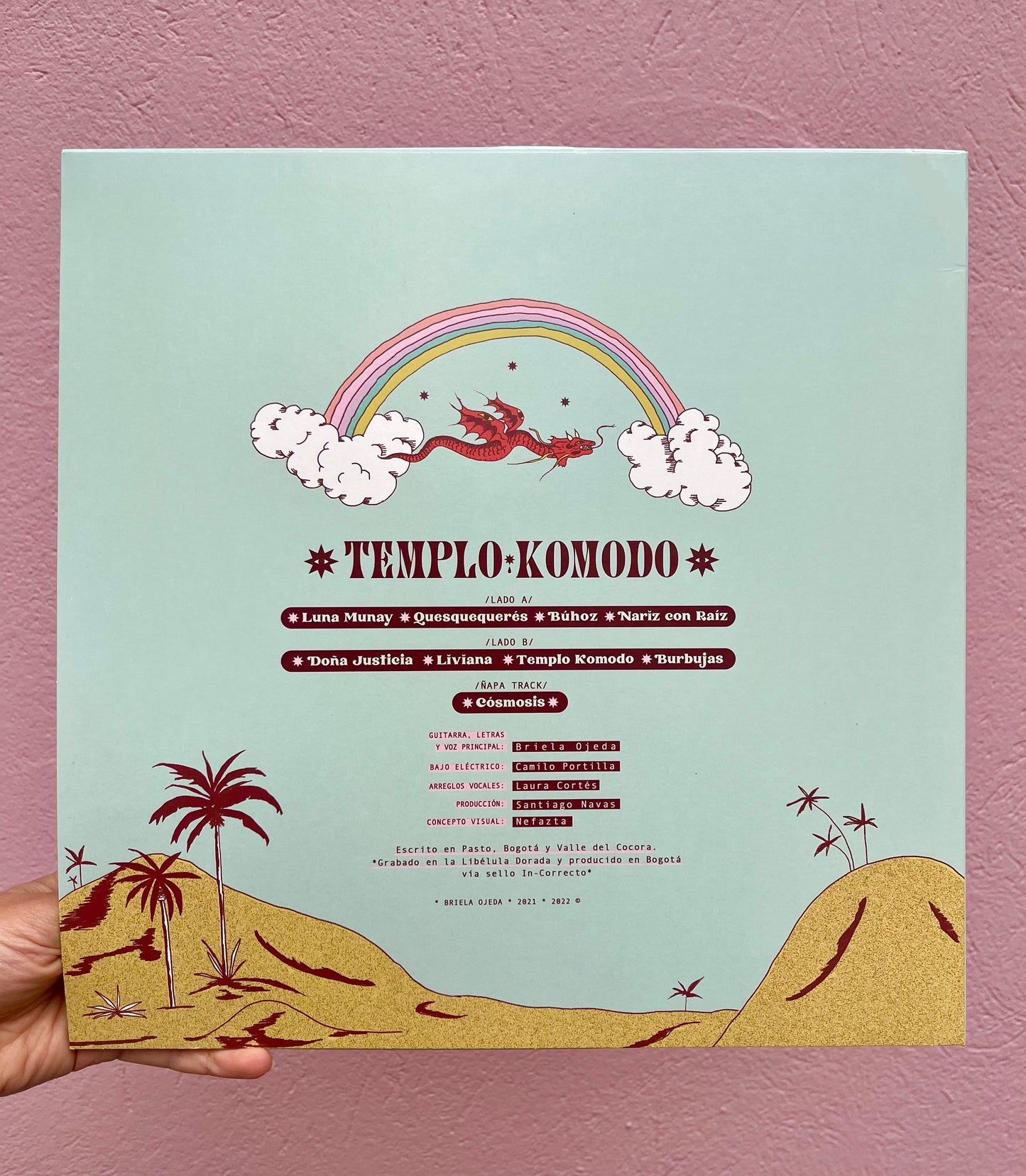 Vinilo Templo Komodo