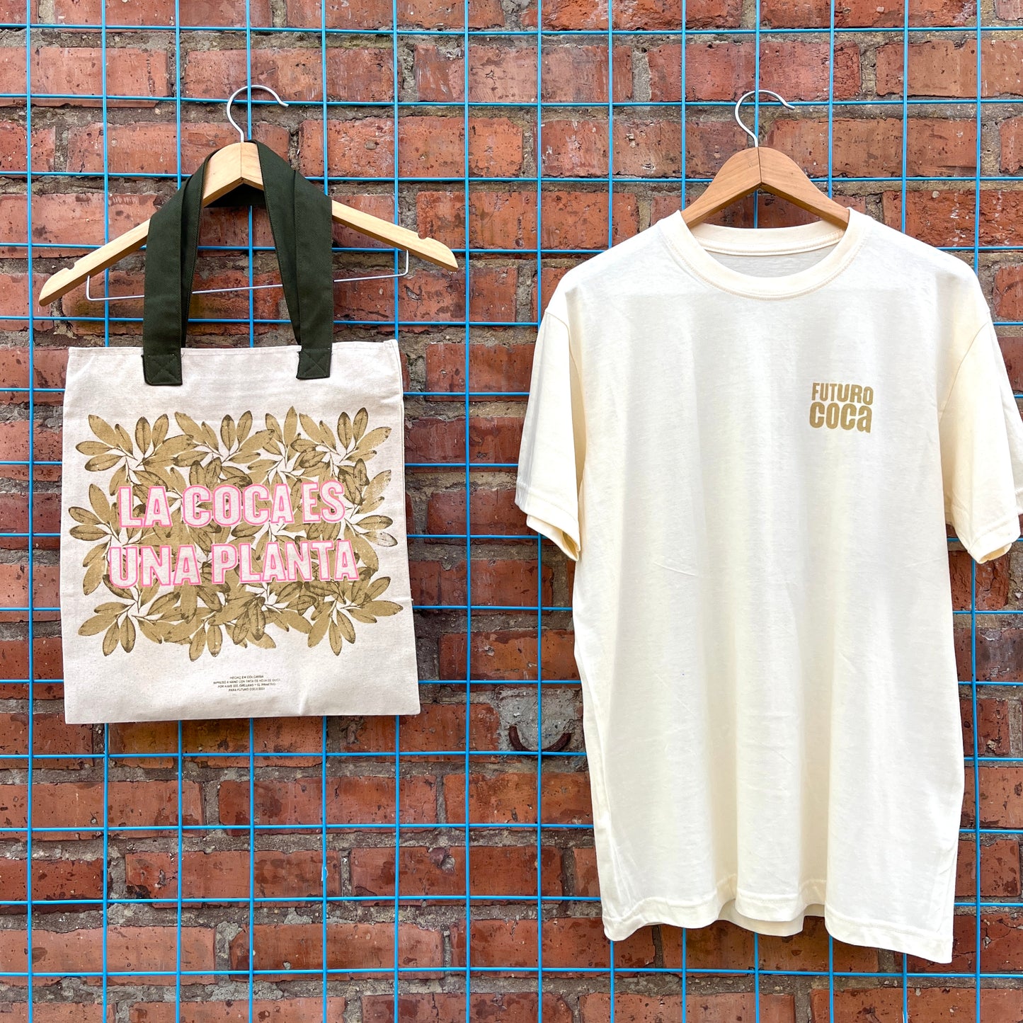 🍃Combo Tote bag + Camiseta Futuro Coca