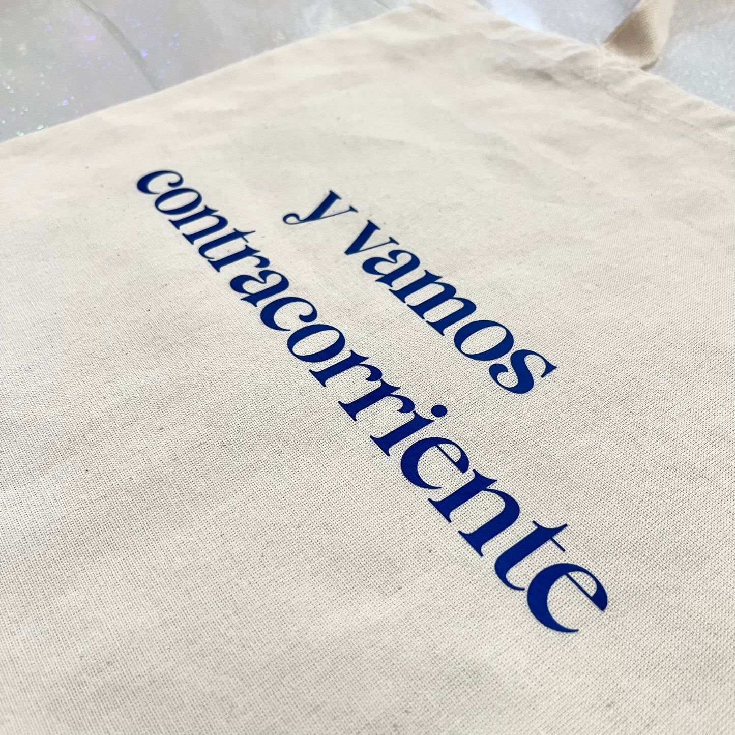 Tote Bag "Vamos Contracorriente"