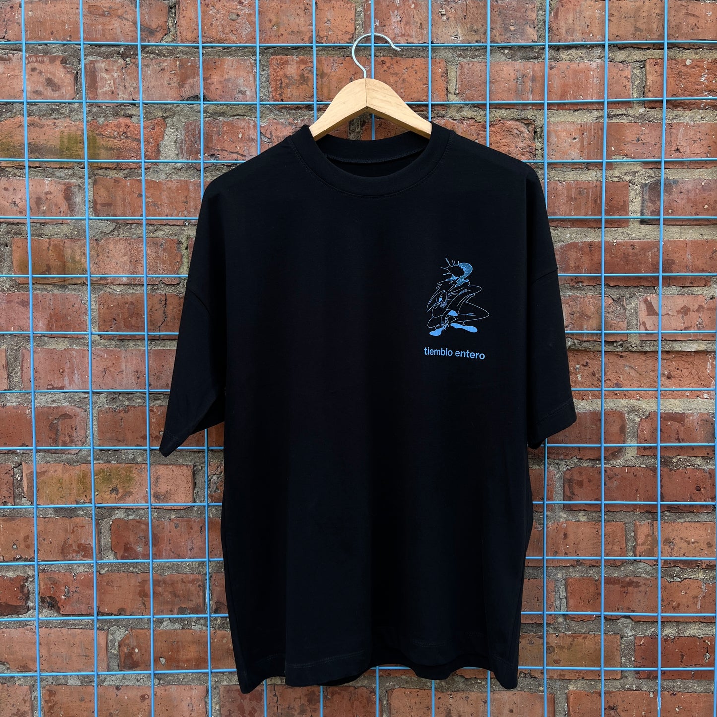 Camiseta Negra Tiembo Entero, Humano En Tránsito