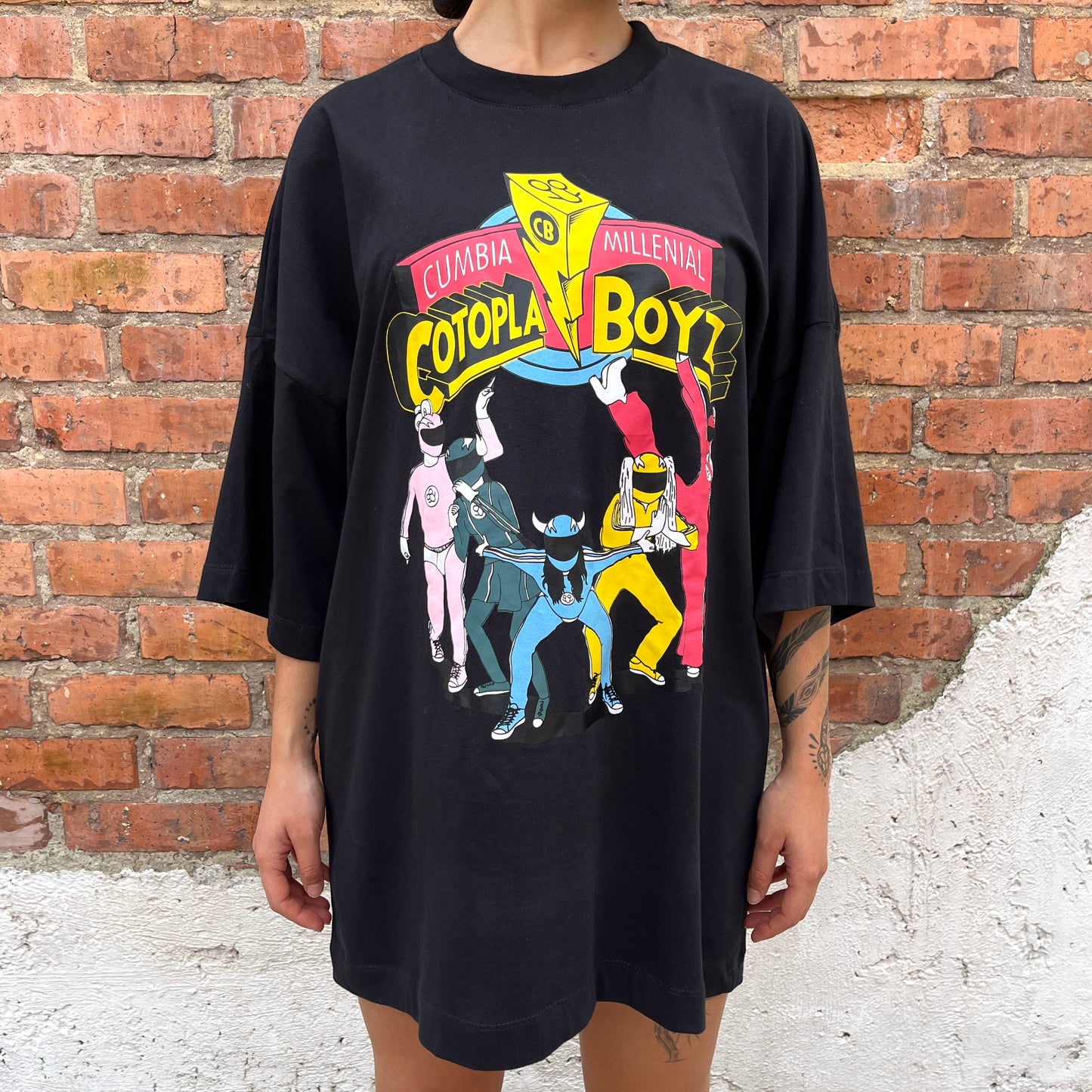Camiseta Oversized Los Cotopla Boyz