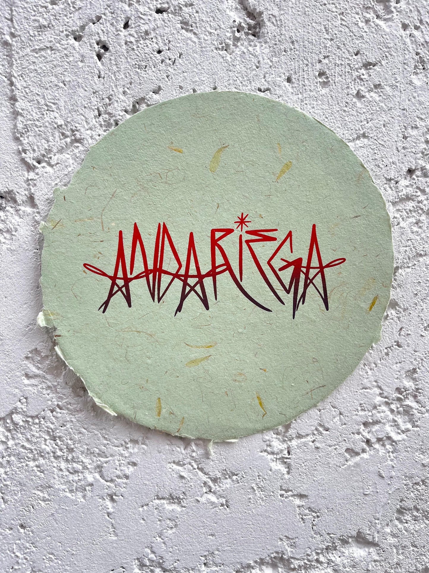 Serigrafía "Andariega"