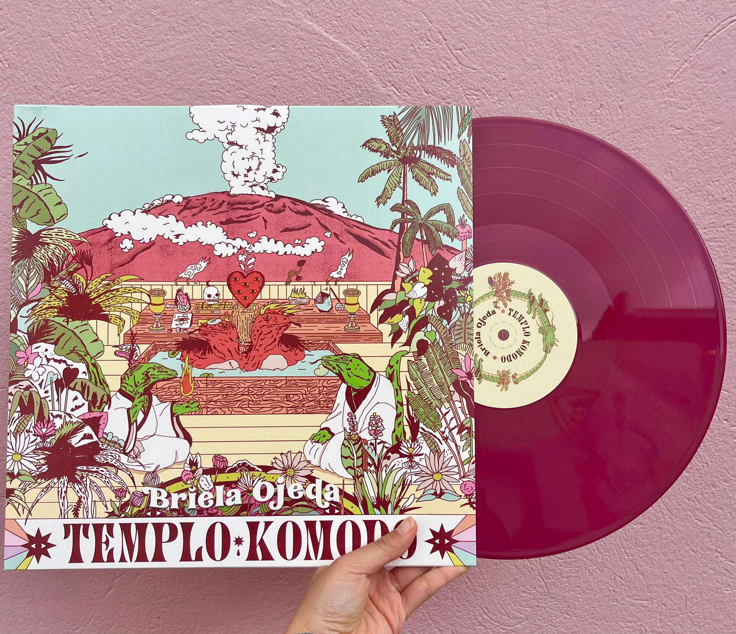 Vinilo Templo Komodo